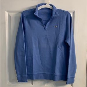 Vineyard vines blue 1/4 zip